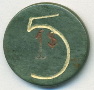 UY - Casino chip Atlantida 2 del Estado Canelones