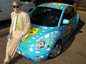 James Rizzi w/ Rizzi Beetle