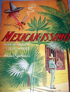 sheet music 32 1906-30