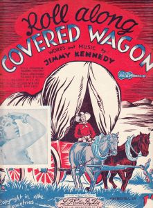 sheet music Australia 40's
