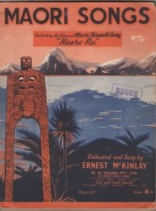 sheet music New Zealand 1936
