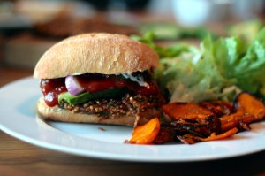 veggie burger 1