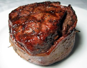 steak 44 mign bacon