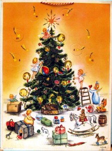 advent calendar 20 swiss 1937