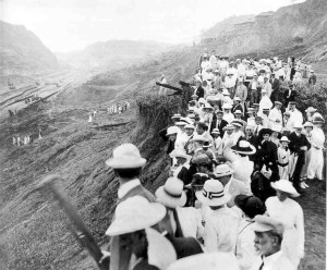 panama hat 18a canal opening 15.August 1914