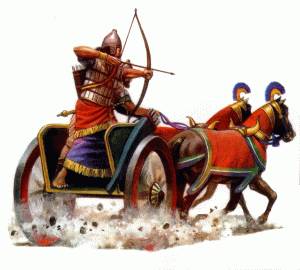 horses 13 greek chariot