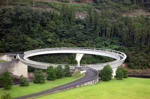 bridge 20 Hiyoshi dam, Japan