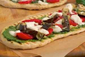 pizza 23 grilled 4 eggplant & pesto