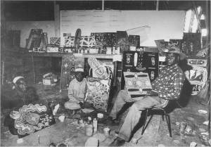 abo 37 mens painting room papunja 1972