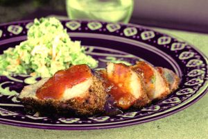 pork 1 guava glaze