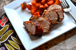 pork 3 guava ginger orange glaze