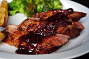 pork 8 guava glaze
