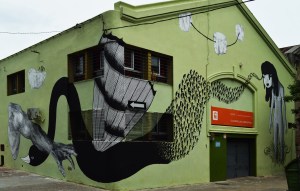 street art MVD 40 mano y MUTA str art fest mvd