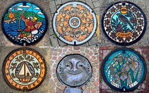 street art MVD 47 storm drains