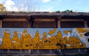street art MVD 49 gualicho y bruster m