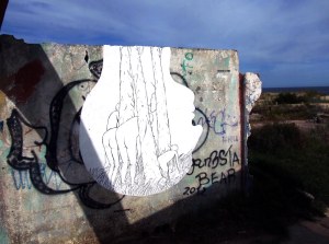 street art piriapolis david de la mano