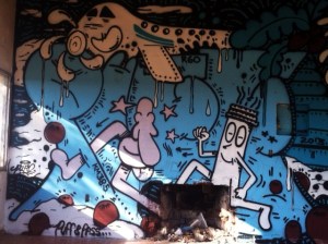 street art ruta 60 busstop