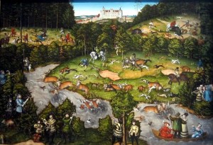 witt 16b cran a die hirschjagd 1540